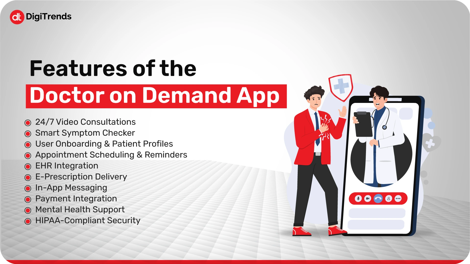 Features of the Doctor on Demand App