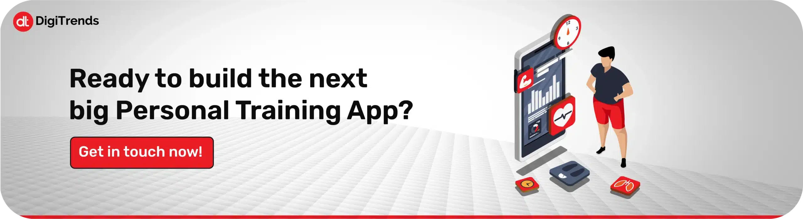 Ready to build the next big personal training app? Get in touch with us!