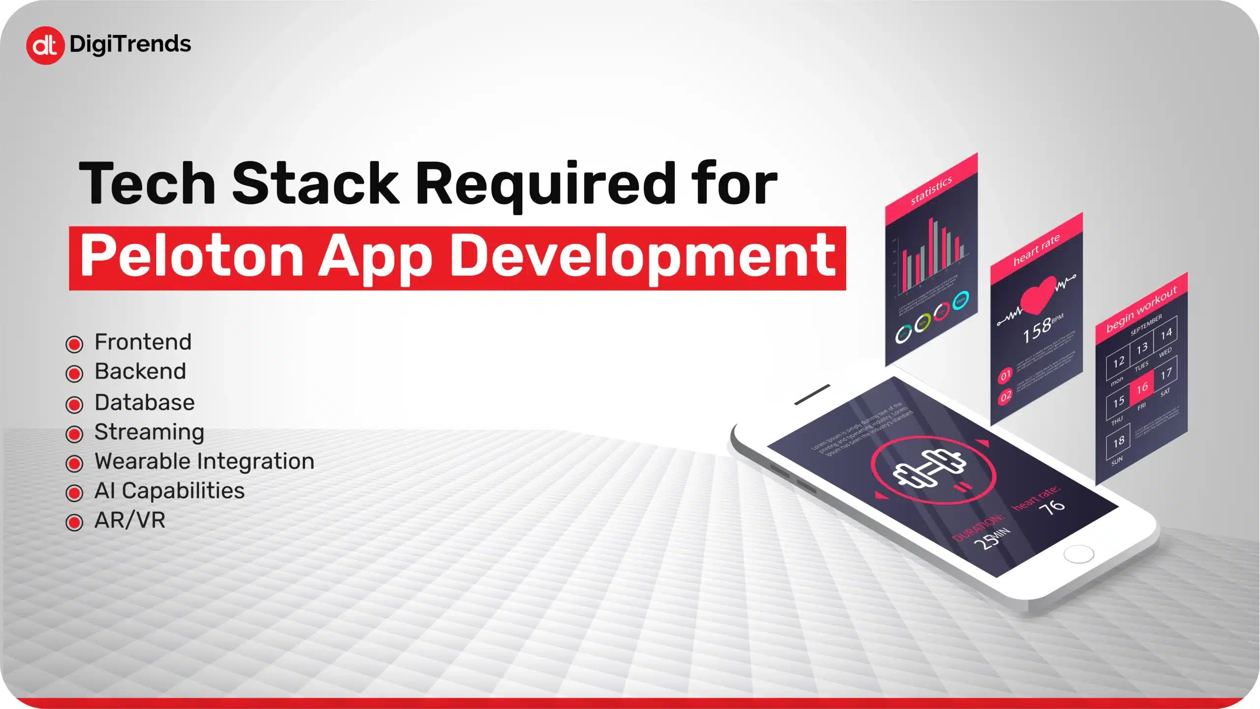 Tech Stack Required for Peloton App Development