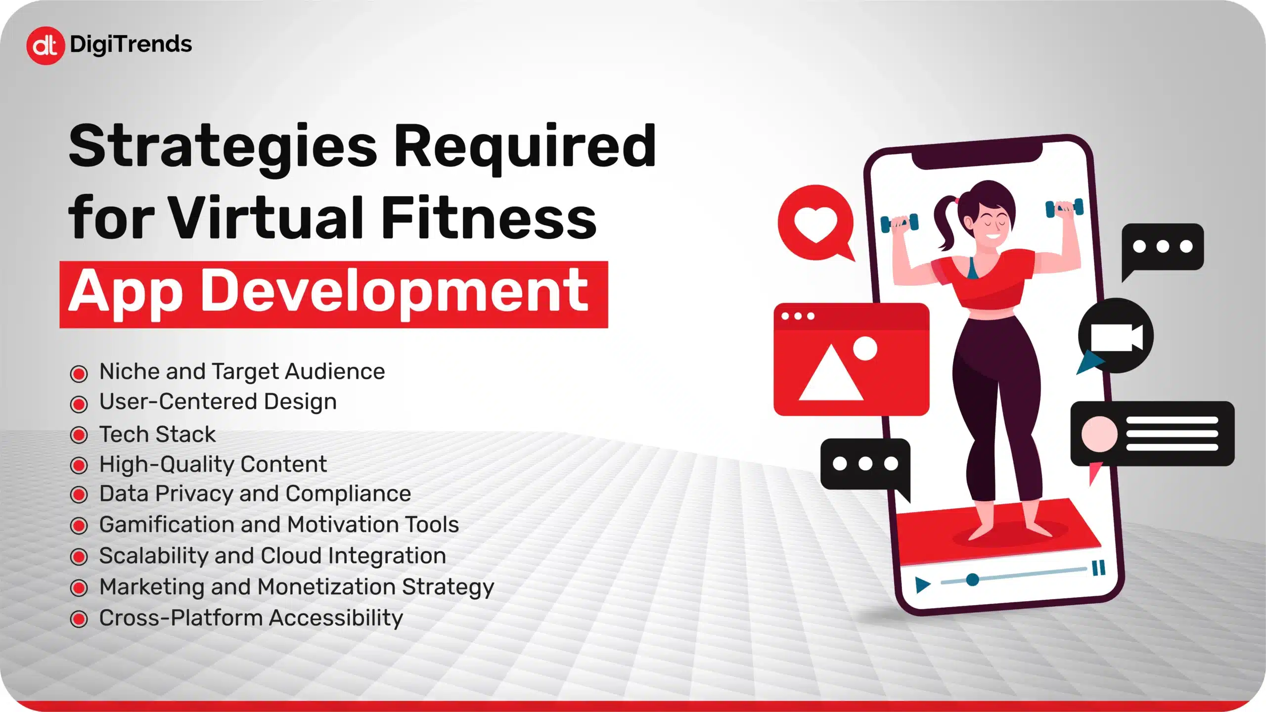 Strategies Required for Virtual Fitness App Development